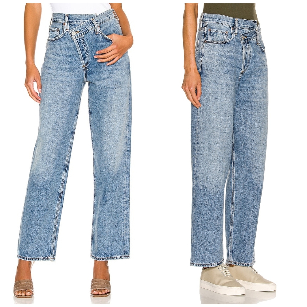AGOLDE Criss Cross Loose Fit Jeans, 32 - Picture 1 of 12